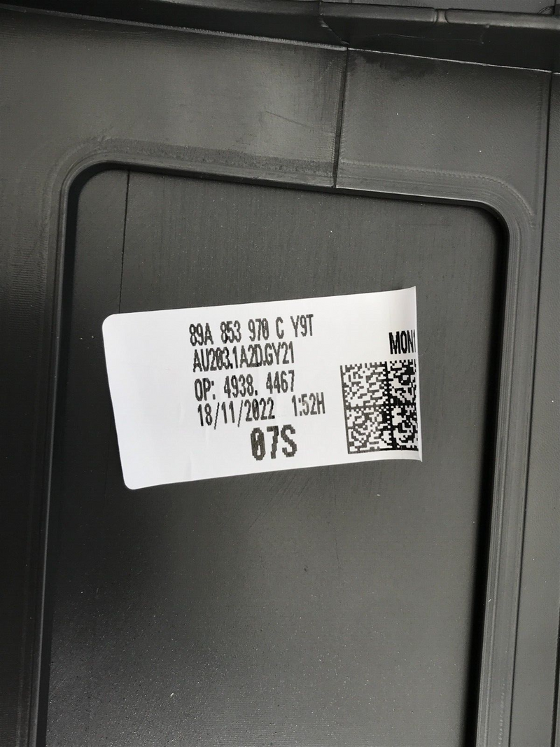 AUDI Q4 E-TRON NEW REAR DOOR TRIM MOULDING PANEL RIGHT DRIVER SIDE 89A853970B