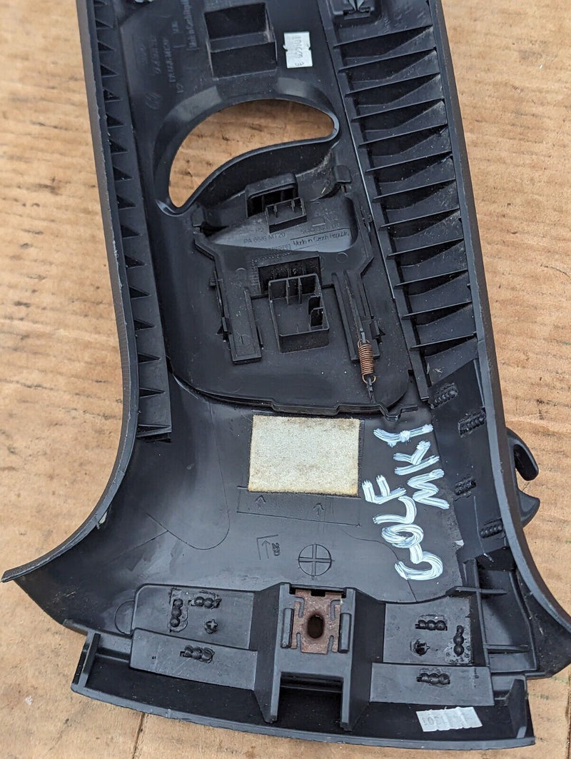 VW GOLF R GTI MK7 2012-2020 DRIVER O/S B PILLAR UPPER TRIM COVER 5G4868312