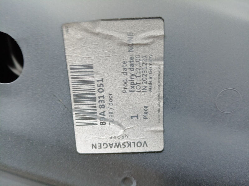 AUDI Q4 E-TRON 89A 2020 GENUINE FRONT DOOR SHELL PANEL LEFT PASSENGER SIDE