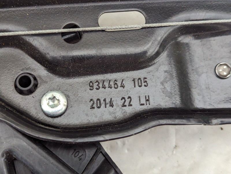 RANGE ROVER EVOQUE L538 REAR LEFT N/S WINDOW REGULATOR & MOTOR BJ32-27001-AE