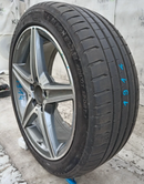 MERCEDES W205 GENUINE ALLOY WHEEL RIM 18' 7.5Jx18H2 ET44 TYRE 225x45 R18