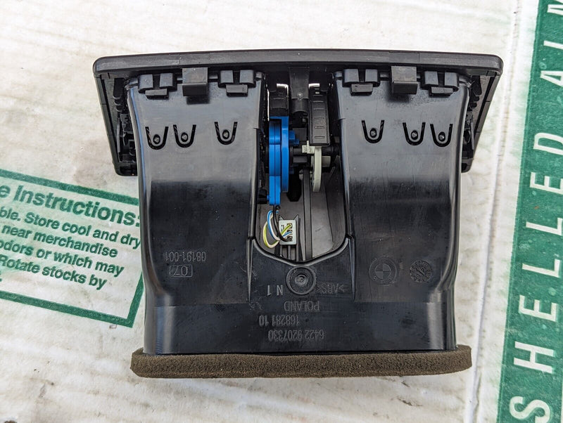 BMW 3 SERIES F30 2011-2019 REAR CENTER CONSOLE AIR VENT GRILL GRILLE 9207330