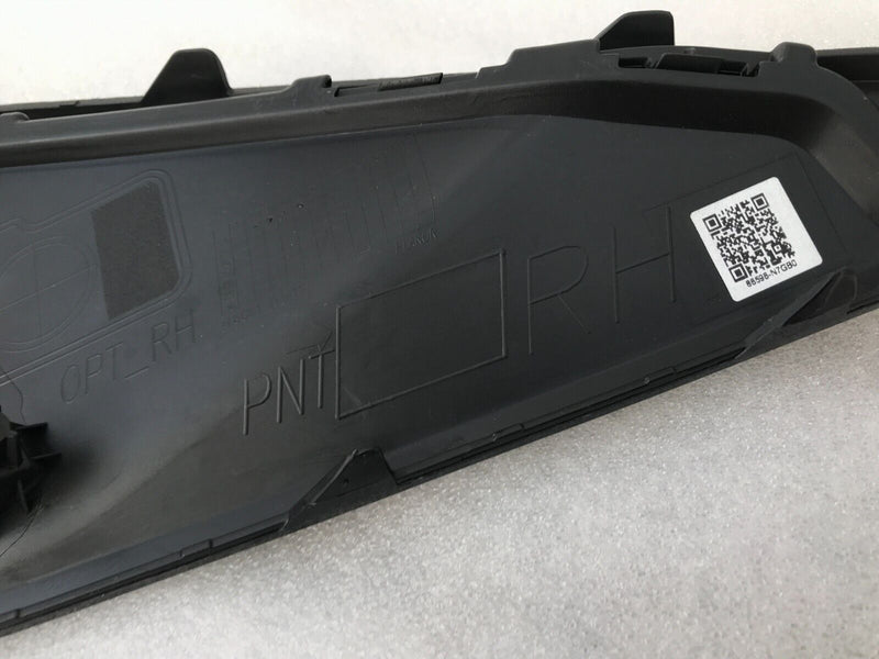 HYUNDAI TUCSON NX4e 2020 FRONT BUMPER RIGHT HEADLIGHT TRIM SURROUND 86596-117GBO