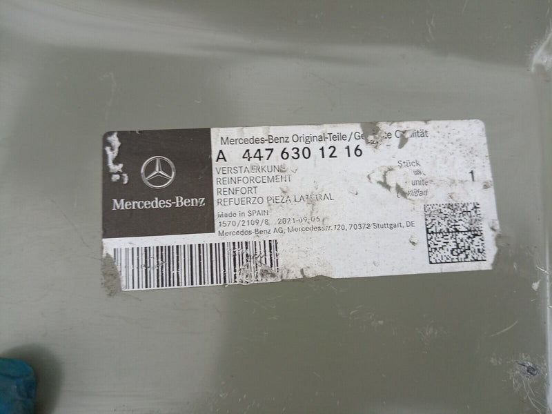 MERCEDES VITO MK3 W447 2015-ON REAR PILLAR LEFT SIDE REINFORCEMENT PANEL