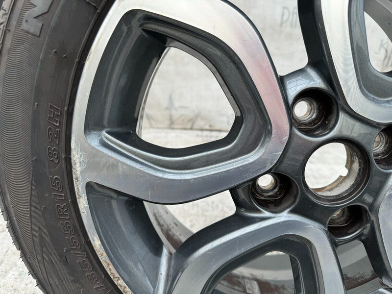 KIA PICANTO MK3 GENUINE ALLOY WHEEL RIM 15' 6Jx15H2 ET51 TYRE 185x55 R15