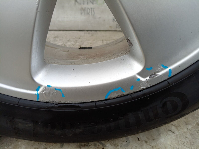 MERCEDES S CLS W221 BBS ALLOY WHEEL RIM 18" 8.5Jx18H2 ET43 TYRE 255/45/R18