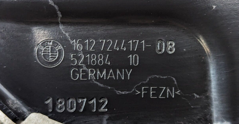 BMW 3 SERIES F30 2011-2019 FUEL LINE GUARD PLATE 7244171 GENUINE