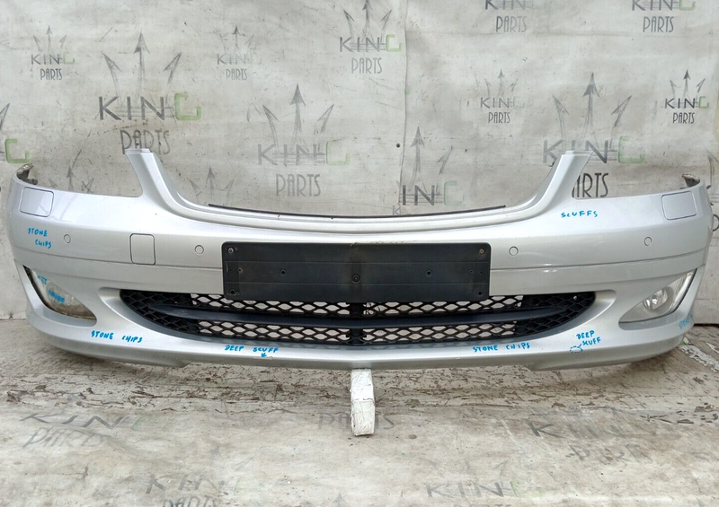 MERCEDES W221 2005-2009 COMPLETE FRONT BUMPER 4x PDC GENUINE A2218801040