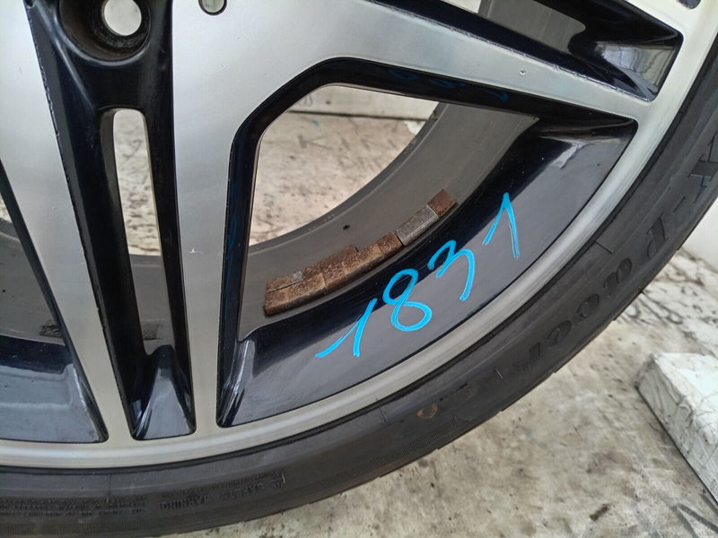 MERCEDES A W176 AMG GENUINE ALLOY WHEEL RIM 18" 7.5J ET52 TYRE 225/40 R18