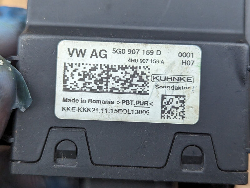 VW GOLF MK7 2012-2020 CONTROL UNIT FOR IMPACT SOUND 5G0907159D GENUINE