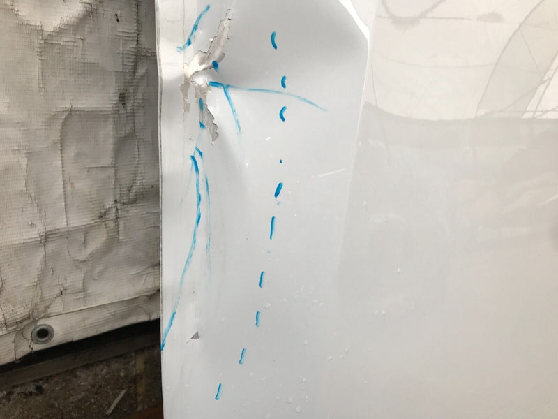 AUDI E-TRON GENUINE ALUMINIUM BONNET HOOD PANEL in WHITE _KING_PARTS_