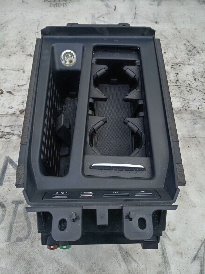 AUDI E-TRON 2018-ON CENTER CONSOLE CUP HOLDER STORAGE 4KE862533E GENUINE
