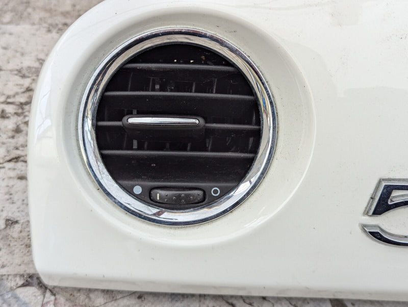 FIAT ABARTH 500 08-15 CENTER DASHBOARD TRIM PANEL W/AIR VENT & SWITCHES 51803294