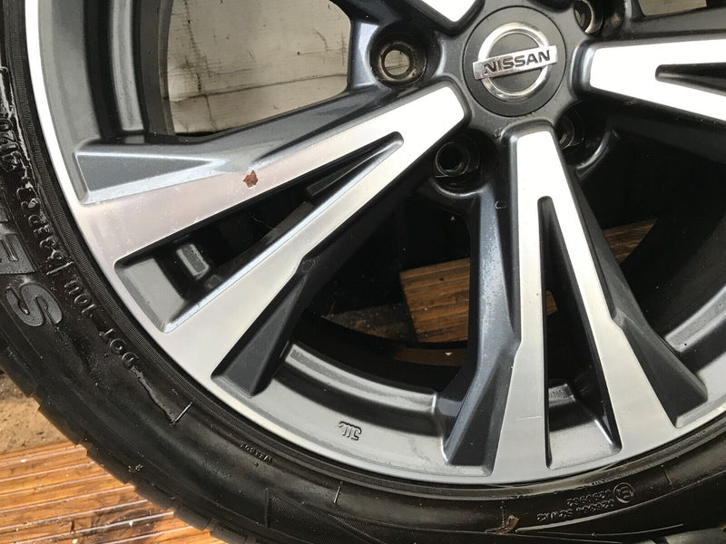 NISSAN QASHQAI J11 4x ALLOY WHEEL RIM SET 18' 7Jx18H2 ET40 *4x TYRE 215x55 R18