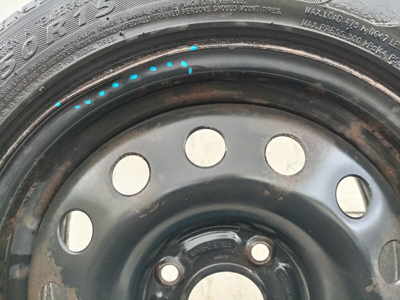 FORD FIESTA MK6 FOCUS STEEL WHEEL RIM 15" 6Jx15H2 ET52.5 & TYRE 195/50/R15