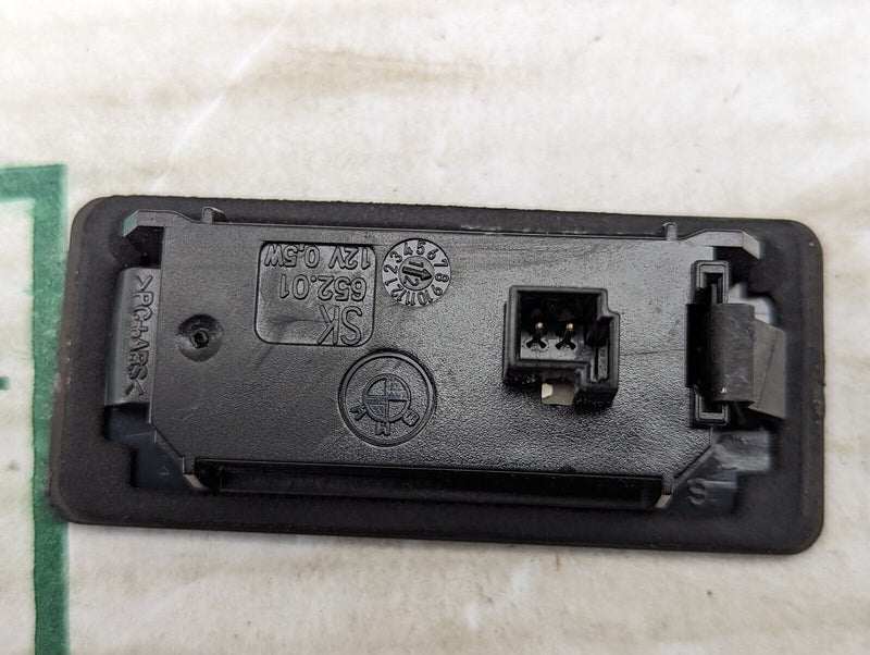 BMW 3 SERIES F30 2011-2019 LICENSED NUMBER PLATE LED LIGHT 7193293 GENUINE