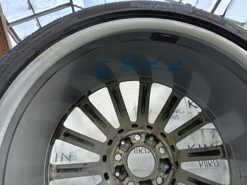 MERCEDES W205 AMG REAR ALLOY WHEEL RIM 19' 8,5Jx19H2 ET52 TYRE 255/35/19