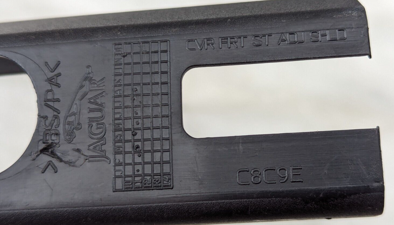 RANGE ROVER EVOQUE L538 FRONT RIGHT O/S SEAT RAIL COVER TRIM BJ32-66410-AAW