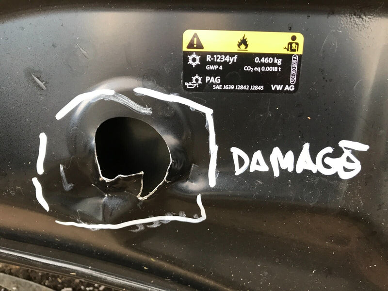 AUDI Q4 E-TRON GENUINE BONNET HOOD PANEL in BLACK 89A823155