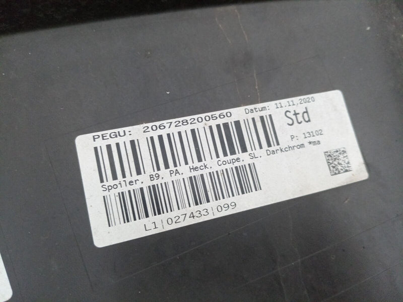 AUDI A5 B9 S-LINE SPORTBACK 2019-ON REAR BUMPER DIFFUSER 8W6807521AJ