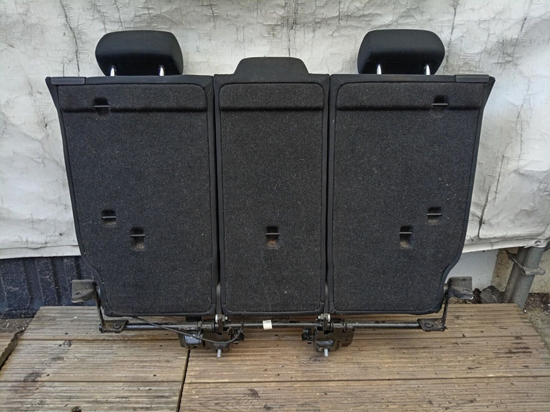 BMW X1 E84 2009-15 GENUINE REAR FOLDING BACKREST & LEFT SEATBELT in BLACK