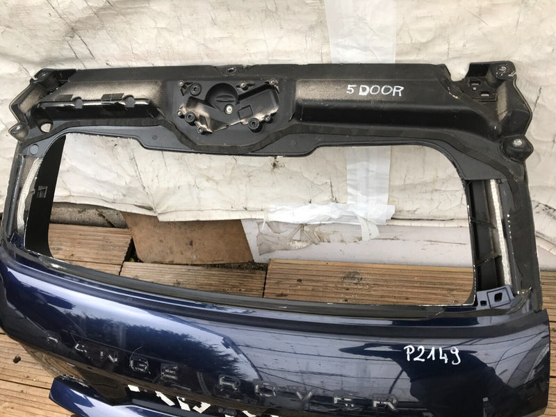 RANGE ROVER EVOQUE SD4 5-DR 2011-2015 BOOT LID TAILGATE IN BLUE GENUINE