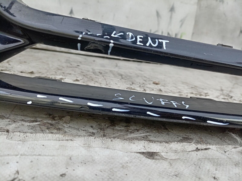 AUDI A1 SE FACELIFT LCI 2015-18 GENUINE FRONT BUMPER in BLACK 82A807437