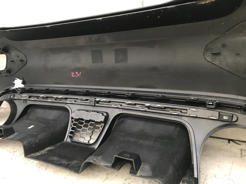 FIAT 500 ABARTH 595 LCI 2016-ON REAR BUMPER, DIFFUSER & TRIM MOULDING