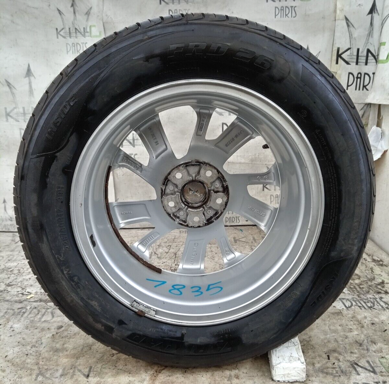 HYUNDAI TUCSON GENUINE ALLOY WHEEL RIM 17" 7Jx17H2 ET51 & TYRE 225x60 R17