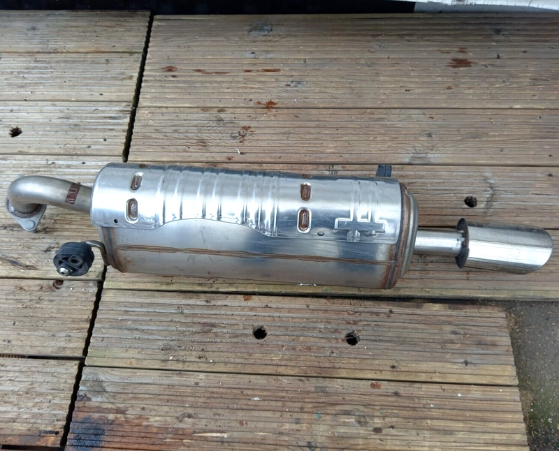 KIA STONIC HYBRID GENUINE REAR EXHAUST SILENCER MUFFLER, BACK BOX