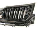 SKODA KODIAQ 2016-2020 FRONT BUMPER RADIATOR GRILL GRILLE in BLACK MATT