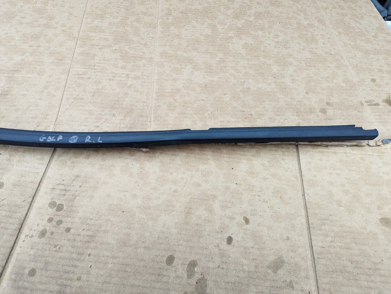 VW GOLF MK7 2012-2020 FRONT LEFT N/S DOOR WINDOW MOLDING TRIM 5G6839477B GENUINE