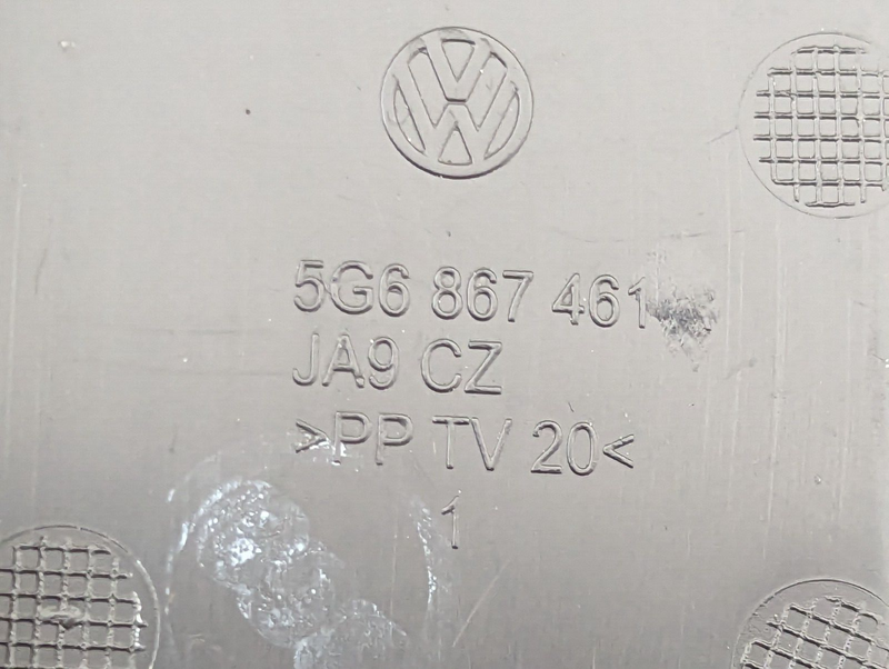 VW GOLF MK7 2012-2020 LEFT N/S BOOT INTERIOR TRIM SUPPORT 5G6867461 GENUINE