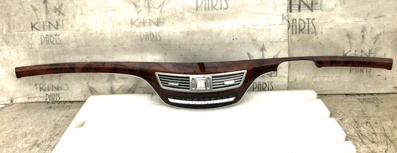 MERCEDES-BENZ S-CLASS W221 06-13 CLIMATE CONTROLS TRIM W/AIR VENTS A2216800871