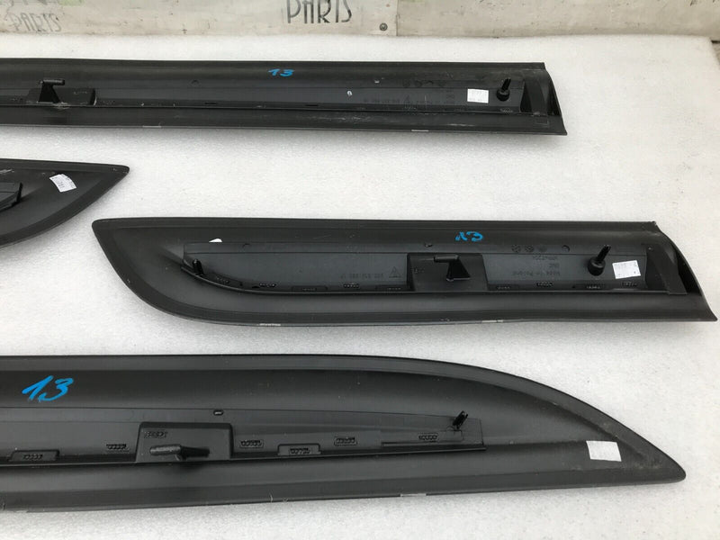PORSCHE MACAN S T GTS *SET OF DOOR MOULDINGS 4x TRIM PANELS FRONT REAR LH RH