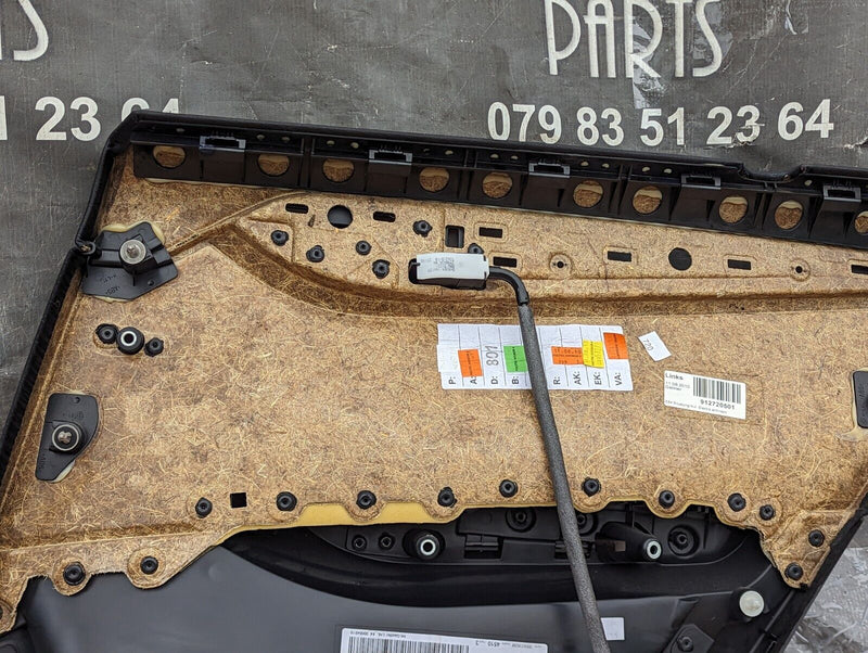 BMW X1 E84 09-15 REAR LEFT N/S DOOR CARD GENUINE 2991536