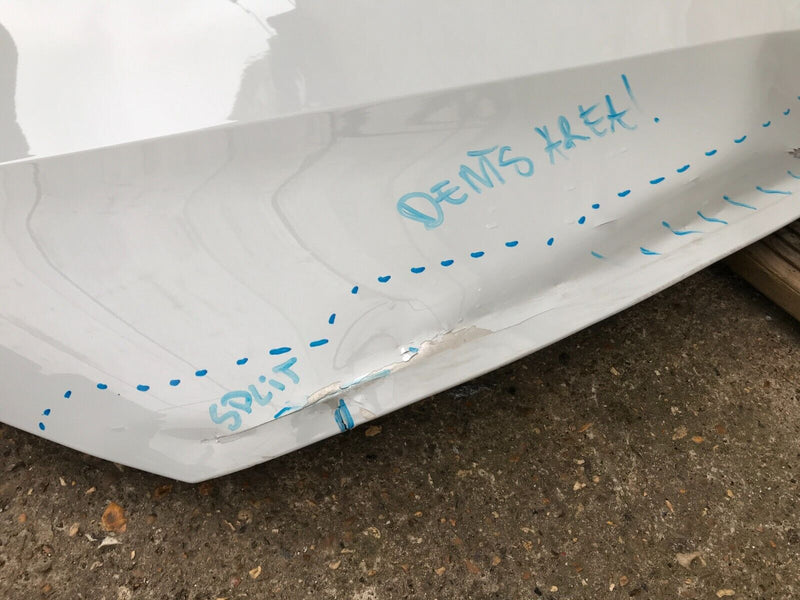 AUDI E-TRON GENUINE ALUMINIUM BONNET HOOD PANEL in WHITE _KING_PARTS_