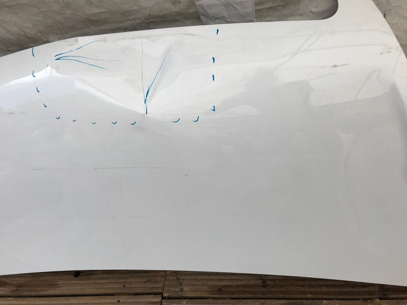 VAUXHALL MOVANO MK3 2011-2021 GENUINE FRONT BONNET HOOD PANEL in WHITE