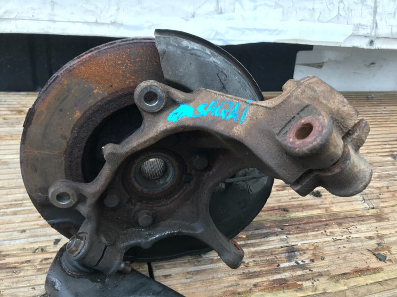 NISSAN QASHQAI J11 MK2 2013-20 1.6 DCI RIGHT SIDE FRONT HUB, WISHBONE BRAKE DISC