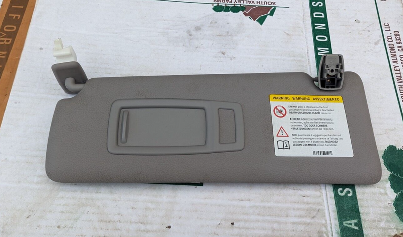 BMW 3 SERIES F30 2011-2019 PASSENGER N/S LEFT SUN VISOR GENUINE