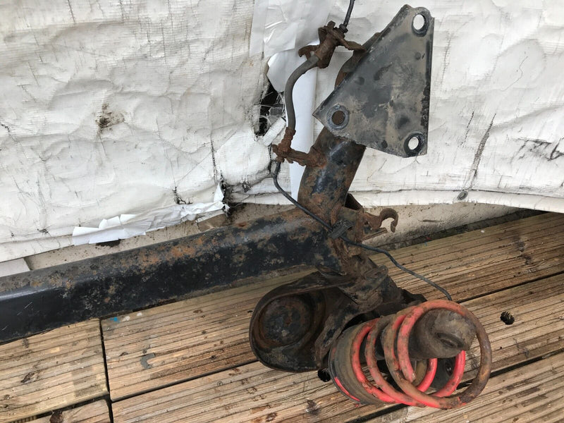 FIAT 500 ABARTH 1.4 PETROL C542 REAR AXLE SUBFRAME, SHOCK ABSORBERS COIL SPRINGS