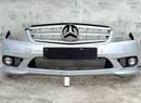 MERCEDES W204 AMG SPORT 07-10 COMPLETE FRONT BUMPER 6x PDC SENSOR, GRILL