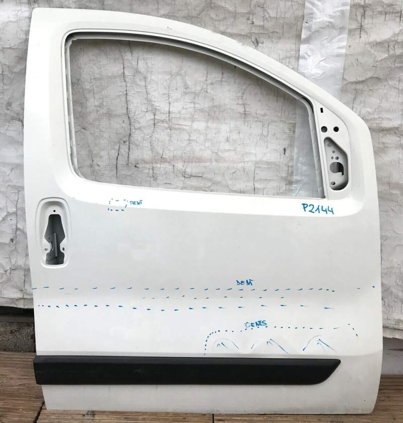 CITROEN NEMO FIAT FIORINO, BIPPER 08-15 RIGHT SIDE FRONT DOOR SHELL PANEL