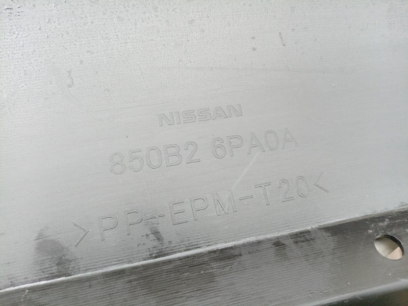 NISSAN JUKE 2019-ON REAR BUMPER LOWER SECTION GENUINE 850B26PA0A