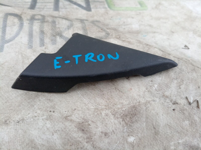 AUDI E-TRON 2018-ON LEFT N/S WING MIRROR COVER 4KE857505A GENUINE