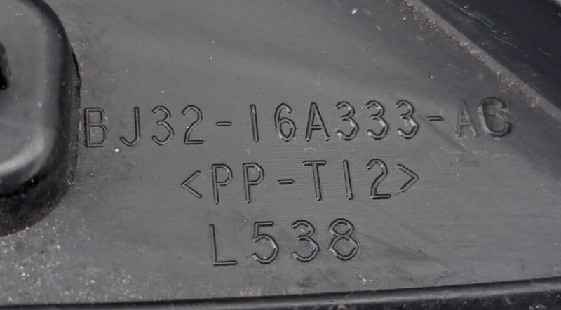 RANGE ROVER EVOQUE L538 REAR LEFT N/S WHEEL ARCH MOLDING TRIM BJ32-16A333-AC