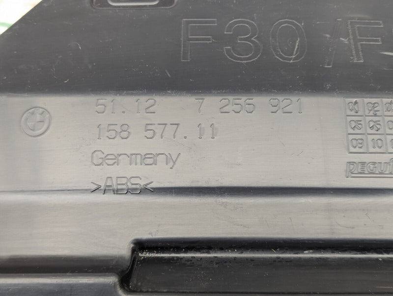 BMW 3 SERIES F30 2011-2019 REAR CENTER BUMPER MOUNT BRACKET 7256921 GENUINE