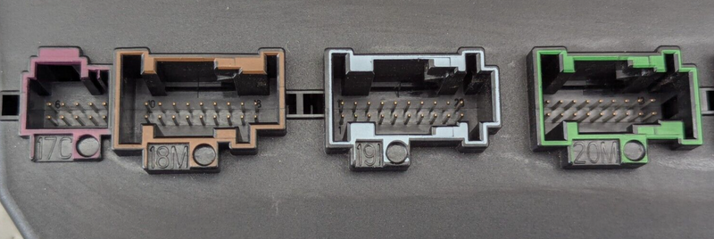 MERCEDES-BENZ C-CLASS W204 07-11 SAM FUSE BOX MODULE A2129008007 GENUINE