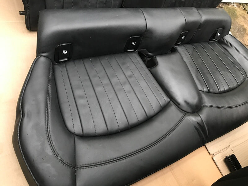 MINI COOPER S F55 5-DOOR BLACK LEATHER COMPLETE SEATS SET FRONT AND REAR SEAT