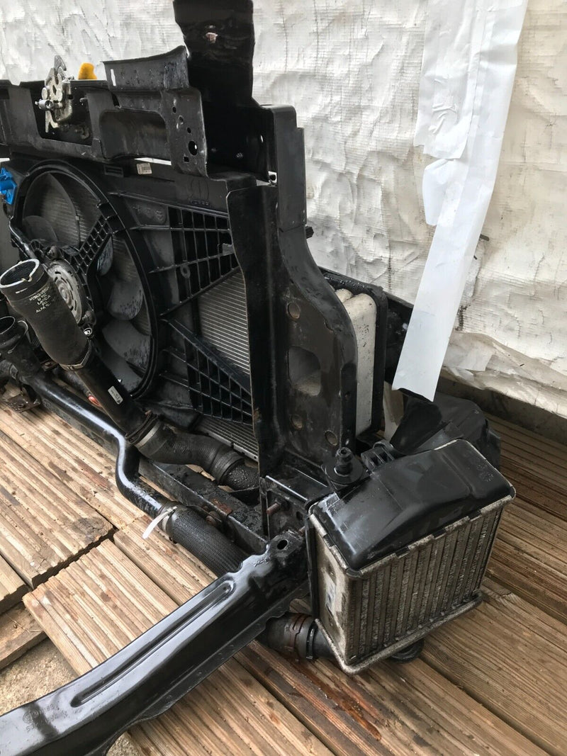 FIAT 500 ABARTH 1.4 PETROL COMPLETE RAD PACK COOLING RADIATOR, FAN, SLAM PANEL